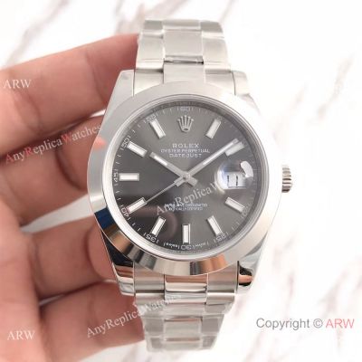 NEW UPGRADED Rolex Oyster Datejust II Gray Face AAA Replica Watch